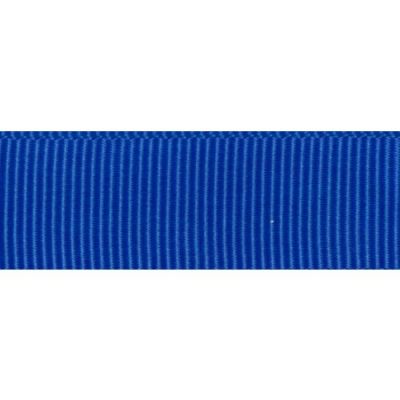 Ruban Gros Grain Bleu Saphir - PRIX AU METRE