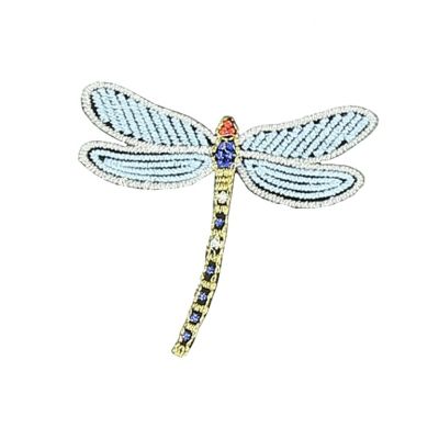 THERMOCOLLANT RECREATYS Collection Oiseaux Chics Libellule Bleue