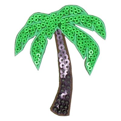 THERMOCOLLANT RECREATYS Collection Summer Time Pailleté Palmier