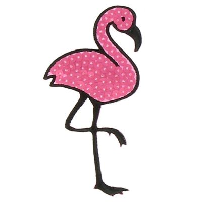 THERMOCOLLANT RECREATYS Collection Summer Time Pailleté Flamand Rose