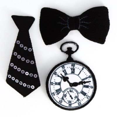 THERMOCOLLANT RECREATYS Collection Moustache Lunette Montre