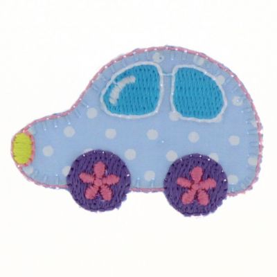THERMOCOLLANT RECREATYS Collection Mini autos Voiture bleue