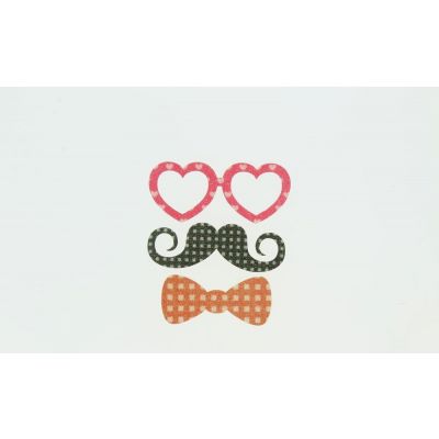 THERMOCOLLANT RECREATYS Collection Moustache Haut de forme fauve