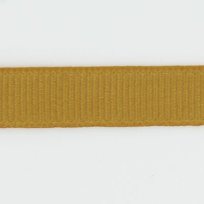 Ruban Gros Grain Jaune Moutarde - PRIX AU METRE