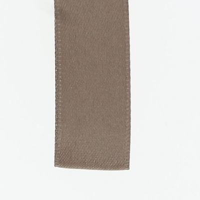 Ruban Satin soyeux Taupe - PRIX AU METRE