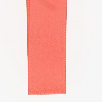 Ruban Satin soyeux Uni Corail - PRIX AU METRE