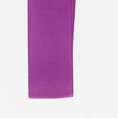 Ruban Satin soyeux Uni Rose prune - PRIX AU METRE