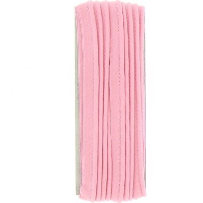 PASSEPOIL POLYCOTON FROU FROU UNI 10MM Rose  - Blister de 5 mètres