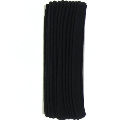 PASSEPOIL POLYCOTON FROU FROU UNI 10MM Noir - Blister de 5 mètres
