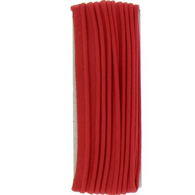 PASSEPOIL POLYCOTON FROU FROU UNI 10MM Rouge Coquelicot - Blister de 5 mètres