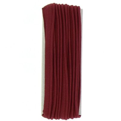 PASSEPOIL POLYCOTON FROU FROU UNI 10MM Rouge cerise - Blister de 5 mètres