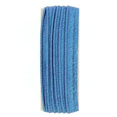 PASSEPOIL LUREX FROU FROU BRILLANT 10MM Bleu scintillant - Blister de 3 mètres
