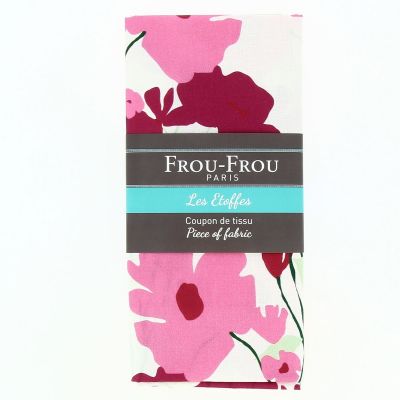 Coupon Tissu 100% Coton - 160X70cm - COSMOS FUSCHIA