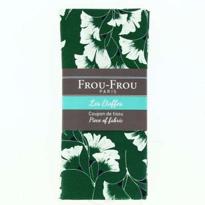 Coupon Tissu 100% Coton - 160X70cm - GINKGO EUCALYPTUS