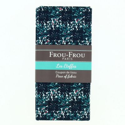 Coupon Tissu 100% Coton - 160X70cm - DAHLIA BORA BORA