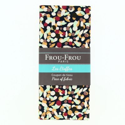 Coupon Tissu 100% Coton - 160X70cm - PRUNELLE NAVY