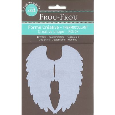 AIles Thermocollantes Uni Frou-Frou 14x8cm Lilas