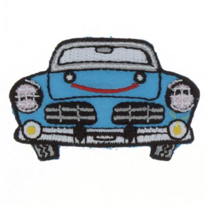 THERMOCOLLANT Voiture Jaune 5.5x3cm Collection Minis Autos