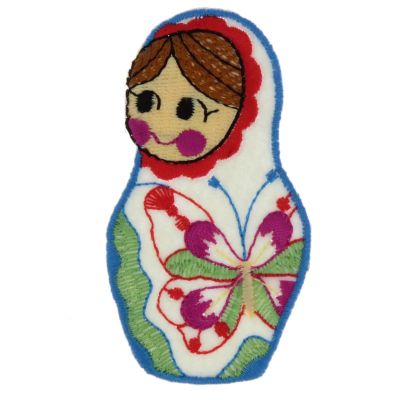 THERMOCOLLANT  Babouchka 7.5x4cm Collection Monde