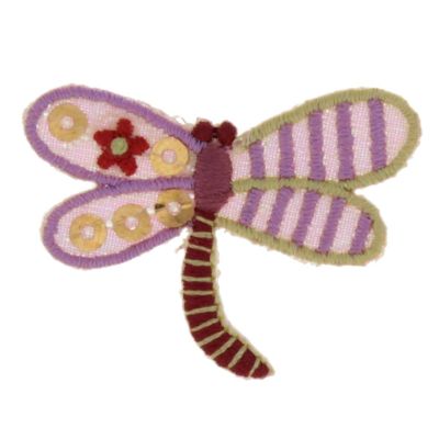 THERMOCOLLANT RECREATYS Collection Animaux Libellule Rose