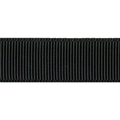 Ruban Gros Grain Noir - PRIX AU METRE