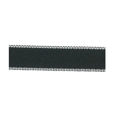 FROU FROU GROS GRAIN BORDURE Noir - PRIX AU METRE