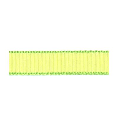 FROU FROU GROS GRAIN BORDURE Vert Anis - PRIX AU METRE