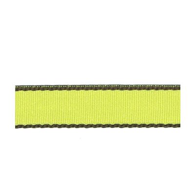 FROU FROU GROS GRAIN BORDURE Vert Anis - PRIX AU METRE