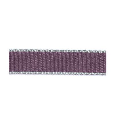 FROU FROU GROS GRAIN BORDURE Violet foncé - PRIX AU METRE