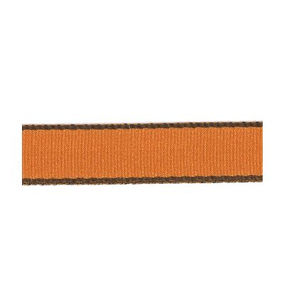 FROU FROU GROS GRAIN BORDURE Orange - PRIX AU METRE