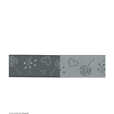 Ruban Odonata Gris foncé - PRIX AU METRE