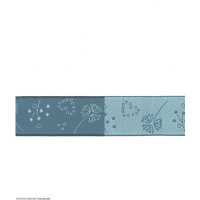 Ruban Odonata Bleu gris - PRIX AU METRE