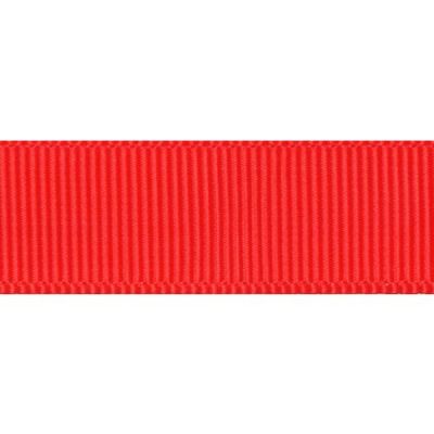 Ruban Gros Grain Rouge Coquelicot - PRIX AU METRE