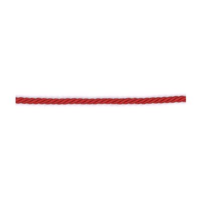Frou-Frou Cordelière 5mm Rouge vif - PRIX AU METRE