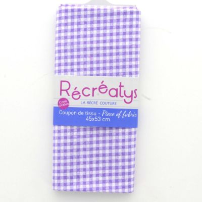 COUPON TISSU 45x53cm Coll. Blueberry N°33  - 100% coton