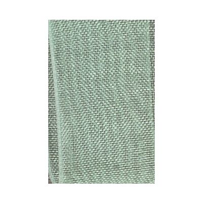 Ruban Organza soyeux Uni Vert Jade - PRIX AU METRE