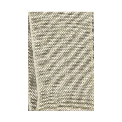 Ruban Organza soyeux Uni Jaune clair - PRIX AU METRE