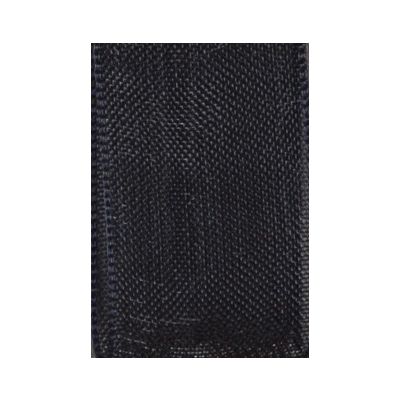 Ruban Organza soyeux Uni Bleu Marine - PRIX AU METRE