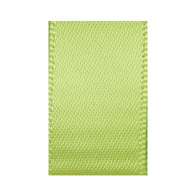 Ruban Satin soyeux Uni Vert pomme - PRIX AU METRE