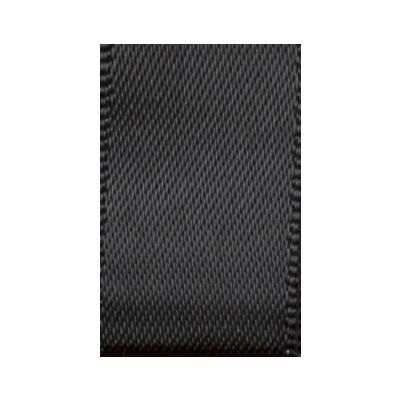 Ruban Satin soyeux Uni Noir - PRIX AU METRE