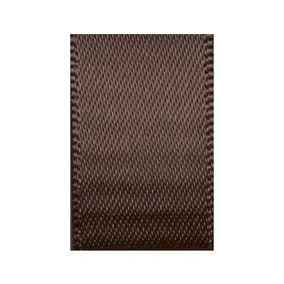 Ruban Satin soyeux Uni Marron Chocolat - PRIX AU METRE