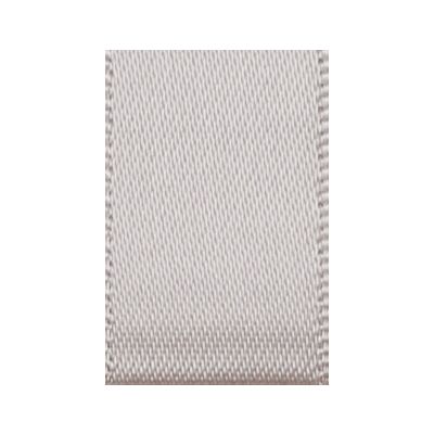 Ruban Satin soyeux Uni Gris perle - PRIX AU METRE