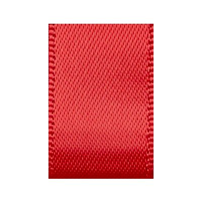 Ruban Satin soyeux Uni Rouge Coquelicot - PRIX AU METRE