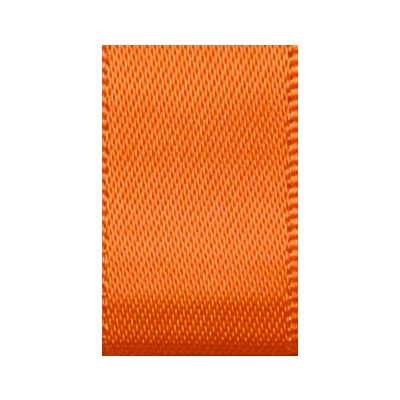 Ruban Satin soyeux Uni Orange - PRIX AU METRE