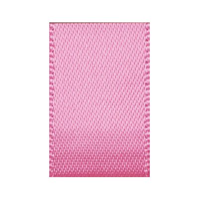 Ruban Satin soyeux Uni rose Framboise - PRIX AU METRE