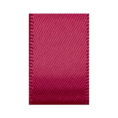 Ruban Satin soyeux Uni Framboise - PRIX AU METRE