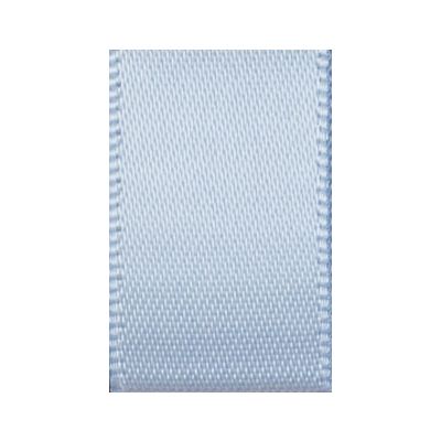 Ruban Satin soyeux Uni Bleu layette - PRIX AU METRE