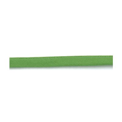 Frou-Frou Cordon Spaghetti Tissu Coton Uni 7mm Vert pomme