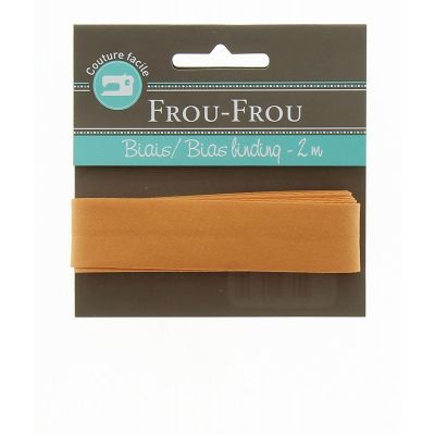 Biais Coton Uni Frou-Frou 20mmx 2mètres Orange