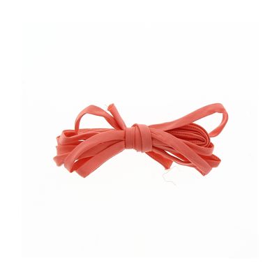 Frou-Frou Cordon spaghetti 9mmx2m Tissu Odonata Corail